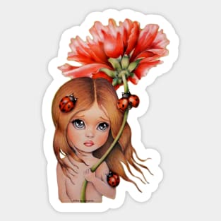 LadyBug Sticker